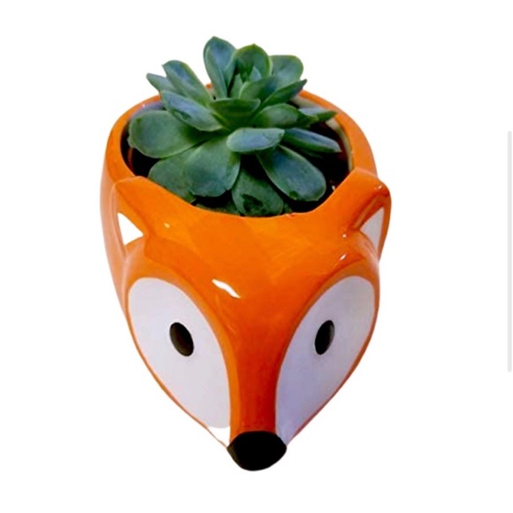 FOX ANIMAL PLANTER NWT - Picture 3 of 8